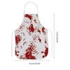 Halloween Scary Bloody Apron Ghost House Bloody Butcher Role Play Apron Halloween Theme Party Decor Props Blood Splattered Apron