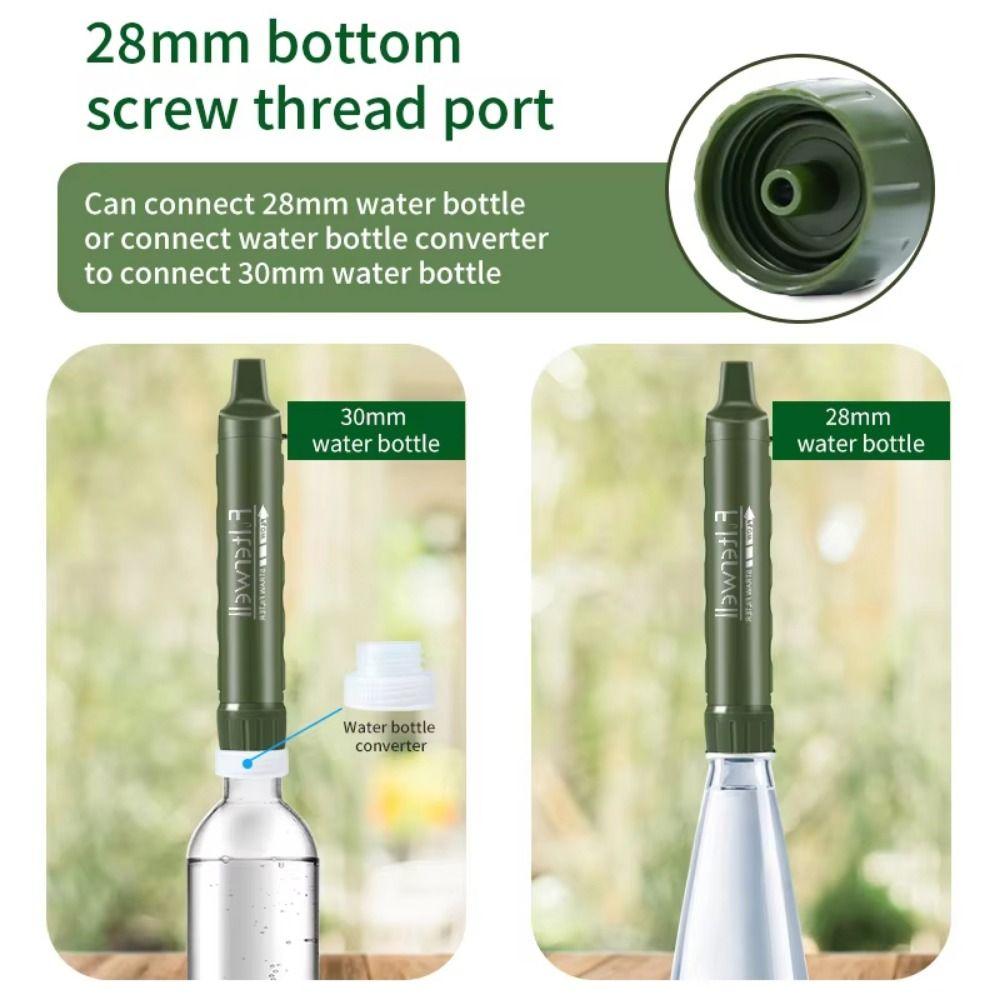 Purifier Purification Water Filter Mini Drinking Water Filtering Straw  Mountain Climbing