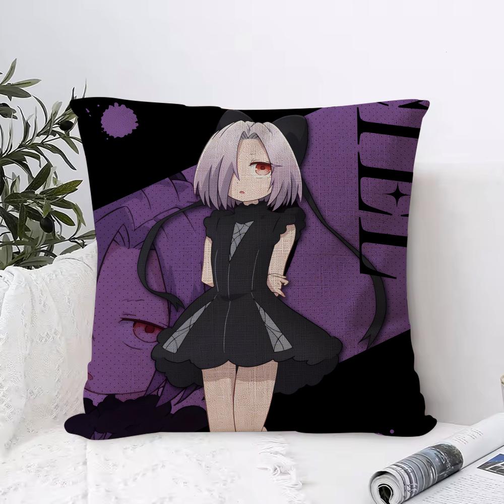 The Shy Hero And The Assassin Princesses Cushion Cover Breathable Linen Pillow Cover Skin-Friendly Home Decor With Hidden Zipper