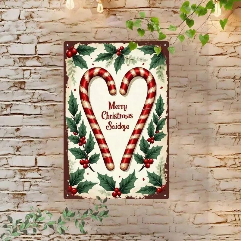 Ретро Металлическое Настенное Искусство, Декор Гостиной, Оловянная Картина 20x30см