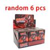 12Pcs Anime Naruto Shippuden Akatsuki Arc Series Blind Box Figures Toys Mystery Box Surprise Ornament Christmas Halloween Gifts