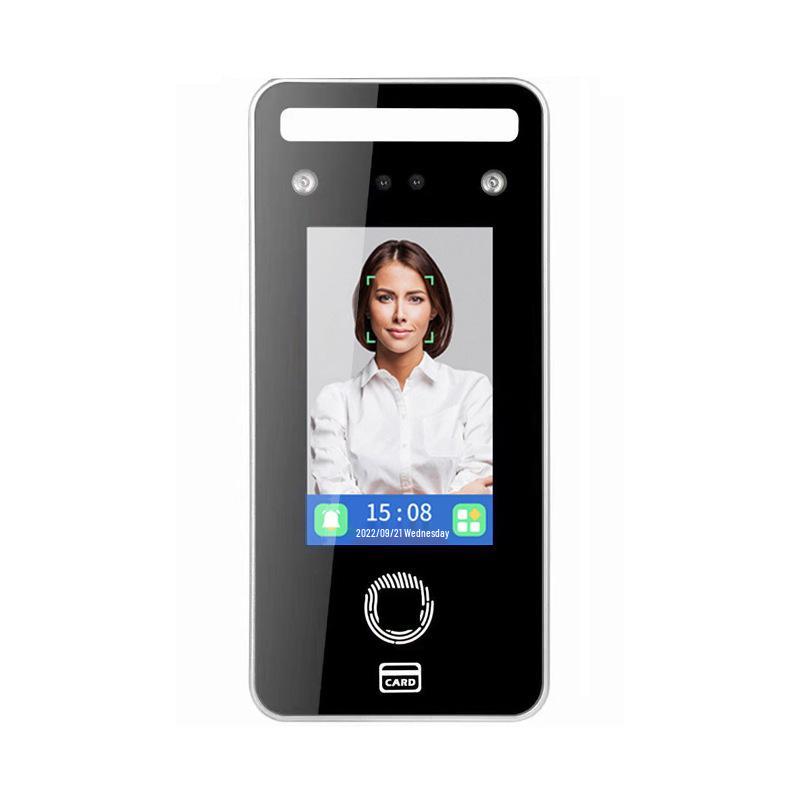 Smart Face Recognition Access Control System with IC Card, Password, and Electromagnetic/Electric Lock Compatibility.