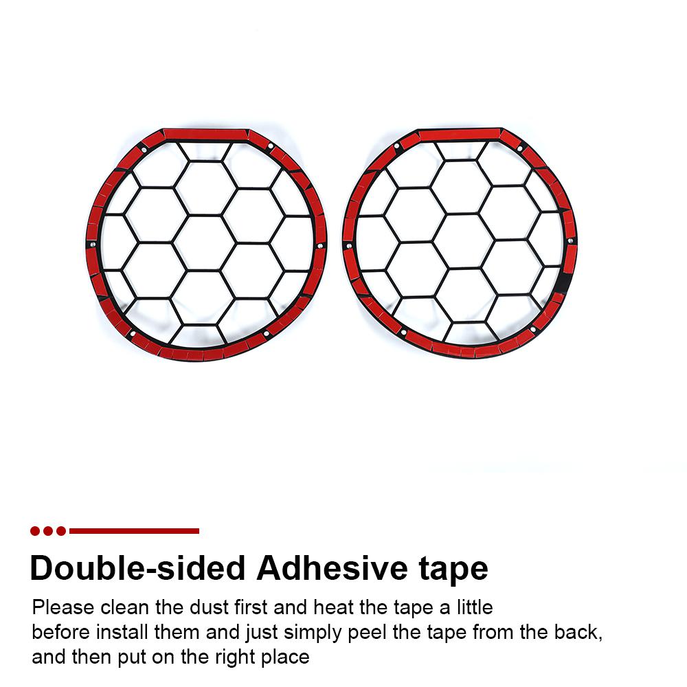 Car Front Headlight Cover Trim Head Lampshade Guard  Decoration Stickers for Suzuki Jimny 2019 2020 2021 2022 2023 Exterior Accessories