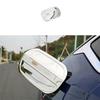 Cover Trim Door Fuel Tank Cap For Cadillac CT5 CT5-V 20-2023 1PCS Chrome Steel