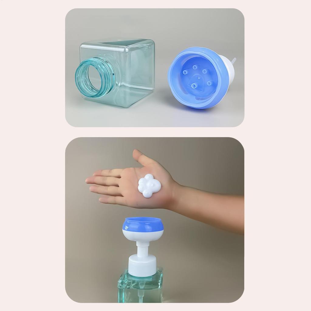 Hand Soap Dispenser Foaming Portable Container Cute Paw Soap Dispenser Pump Bottle For Liquid Shampoo Lotion Home Countertop