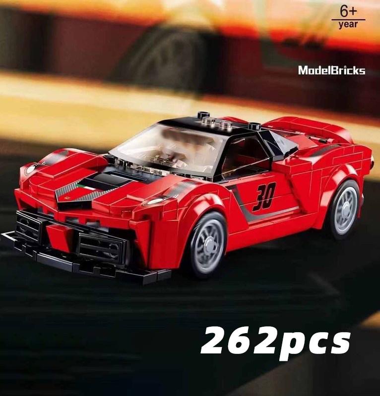 Speed City Racing Car Sports Model Building Blocks Bricks Classic Rally Sports Super Racers Great Vehicles Christmas gift Toys