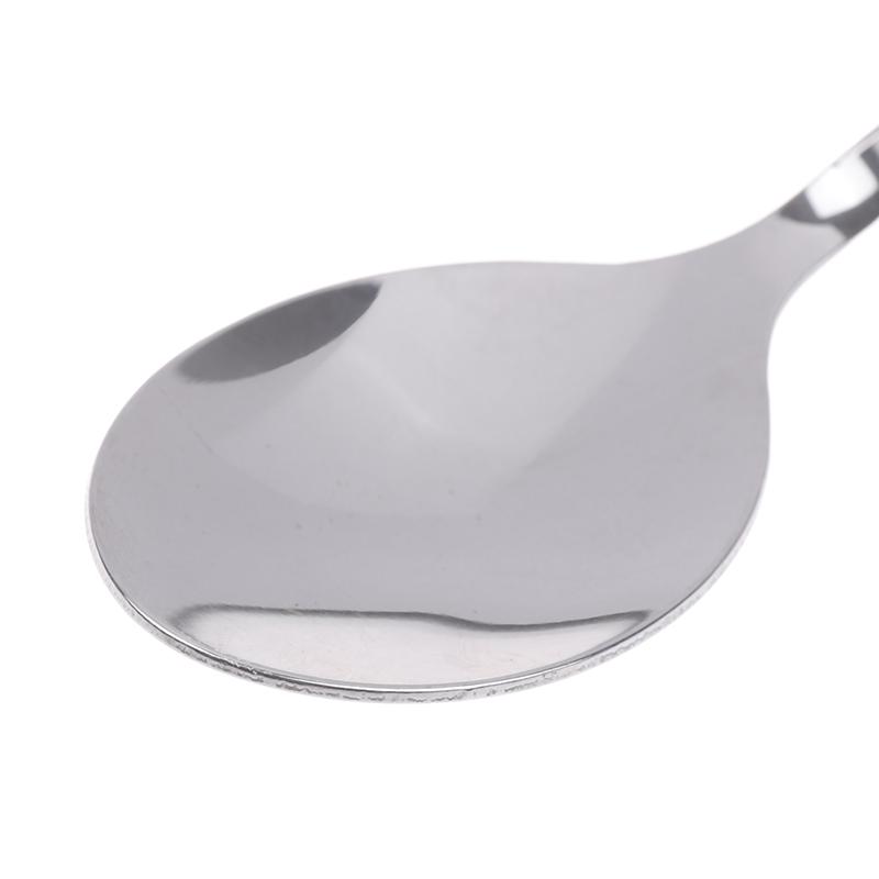 3ks přenosná mini sada nerezového nádobí Skládací sada příborů se lžící, vidličkou, noži pro venkovní kempování, piknik Talheres