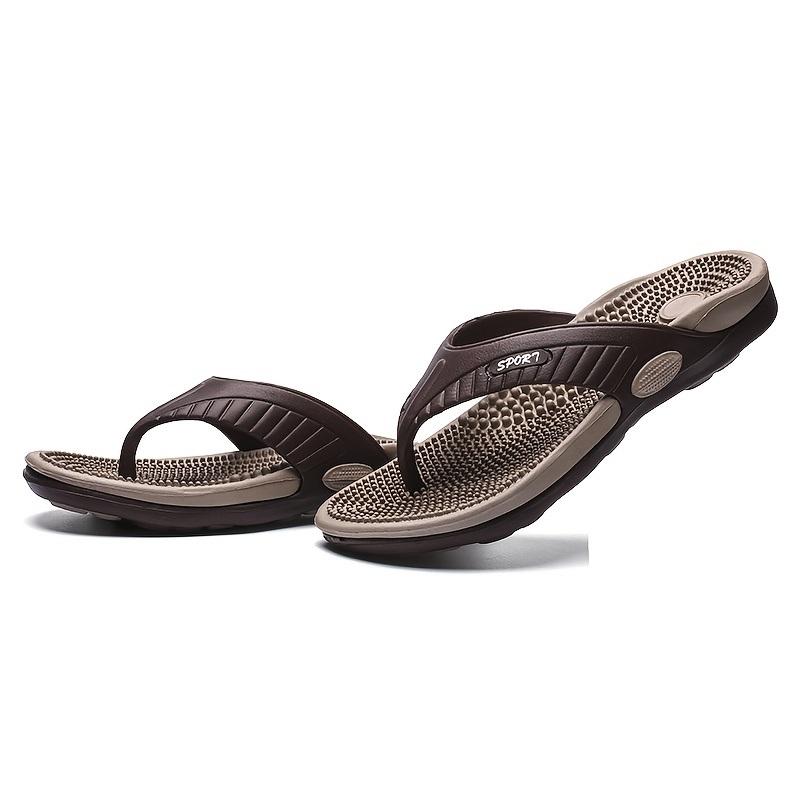 Outdoor Breathable And Lightweight Outer Wear Trend Beach Shoes Clip Feet Non-slip Men's Sandals