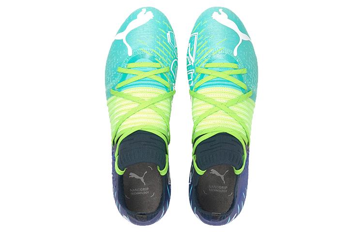 Men's Sneakers Puma Future Z 1.2 FG AG 'Green Glare Elektro Aqua'