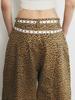 HALF DEVIL US Cotton Balloon Pants_Leopard