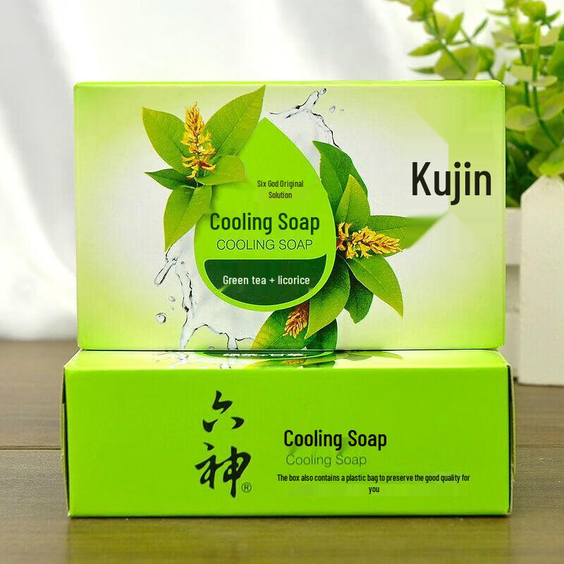 Liu Shen Cooling Soap with Green Tea & Licorice