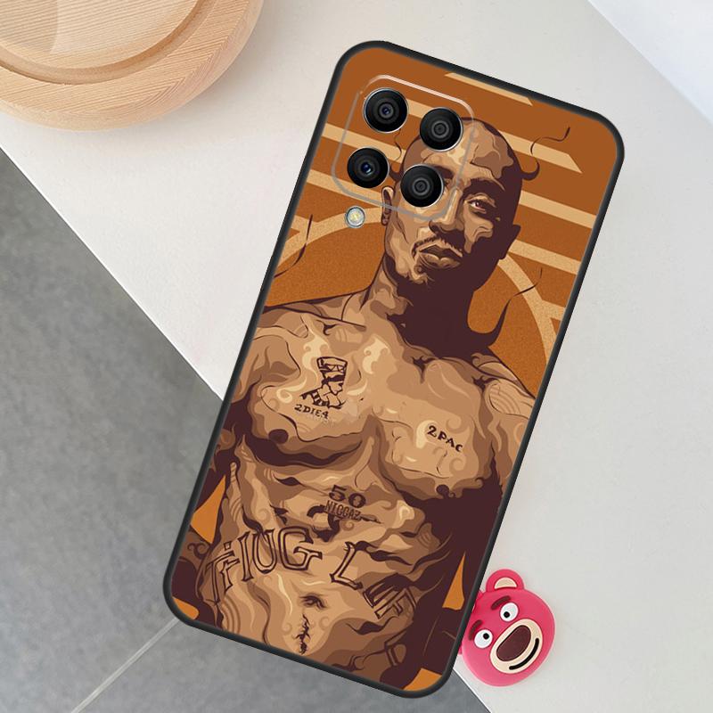 Rapper Tupac 2Pac Makaveli Case For Samsung Galaxy M56 M16 M36 M13 M15 M35 M55 M11 M14 M34 M54 M31 M53 M51 M12 M32 M52