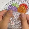 Super Soft Rainbow Beads Pinching Toy Simulation Slow Rebound Toy  Kid Gift
