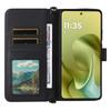 For Motorola Moto G86 Power 5G Case with Shoulder/Wrist Strap Leather Phone Cover Stand Wallet