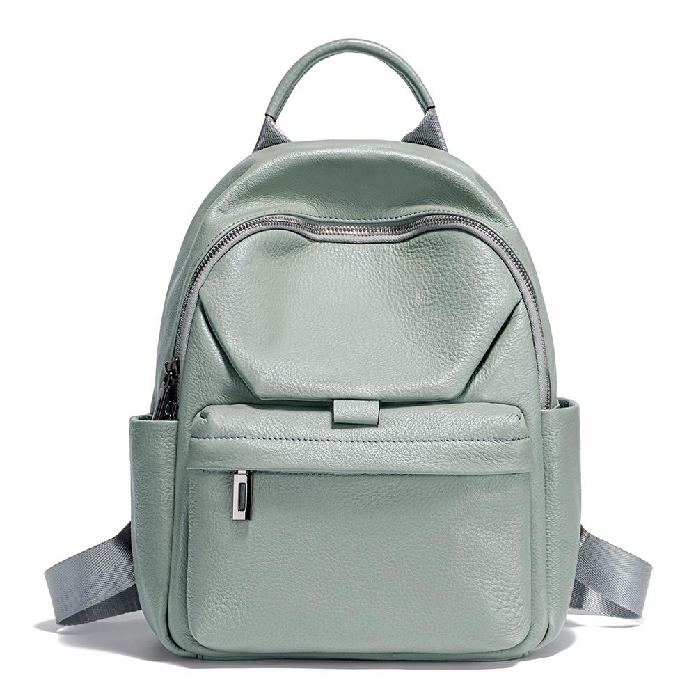 Рюкзак из мягкой натуральной кожи Zency для женщин, модная женская сумка через плечо 2024