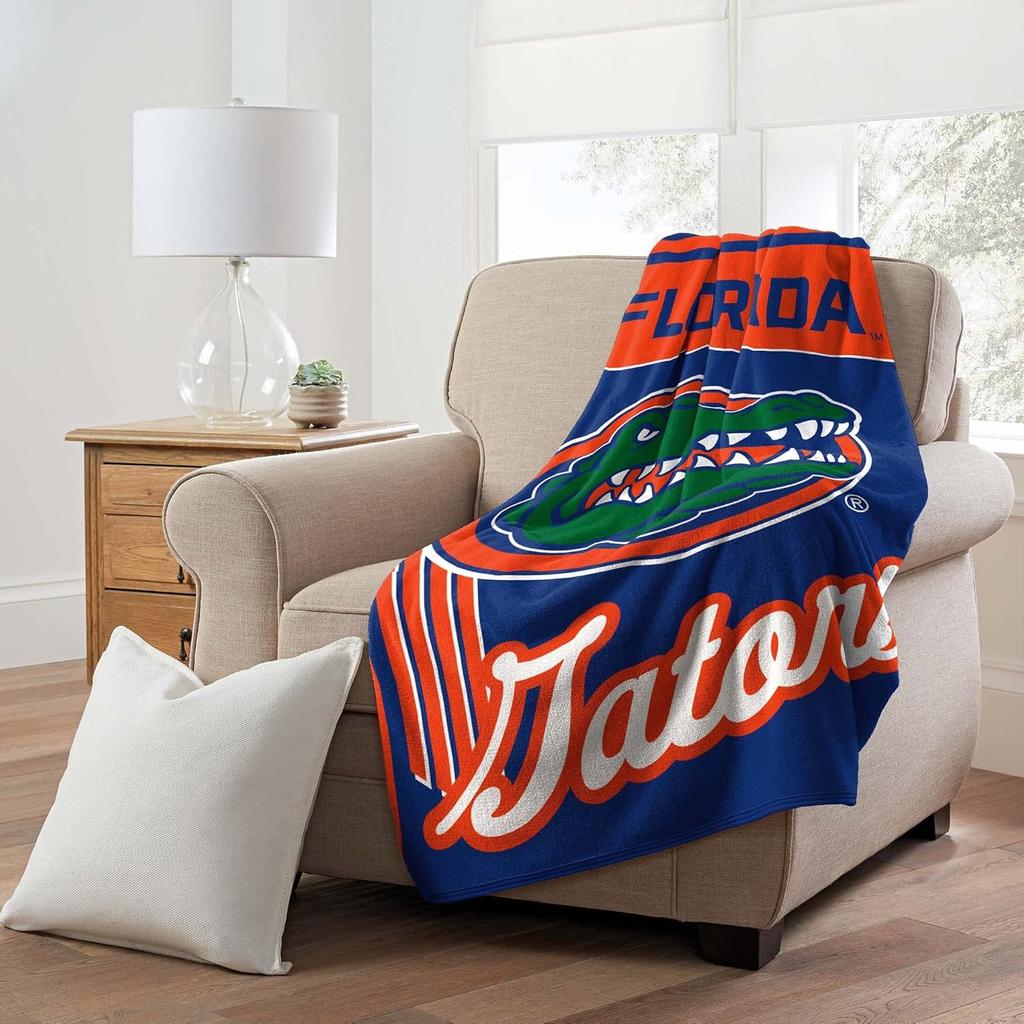 NORTHWEST NCAA Georgia Bulldogs Raschel Throw Blanket  Cozy and Official Team Colors for Fans