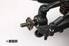 UL front axle with aluminum 5mm hub for YD2 Y2-010FH