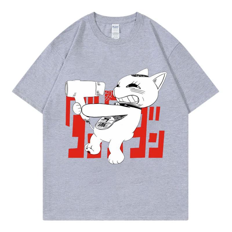 Anime Graphic T-shirt Dandadan Turbo Granny, Japanese Manga Short T-shirt, High-quality Summer Print 100% Pure Cotton T-shirt