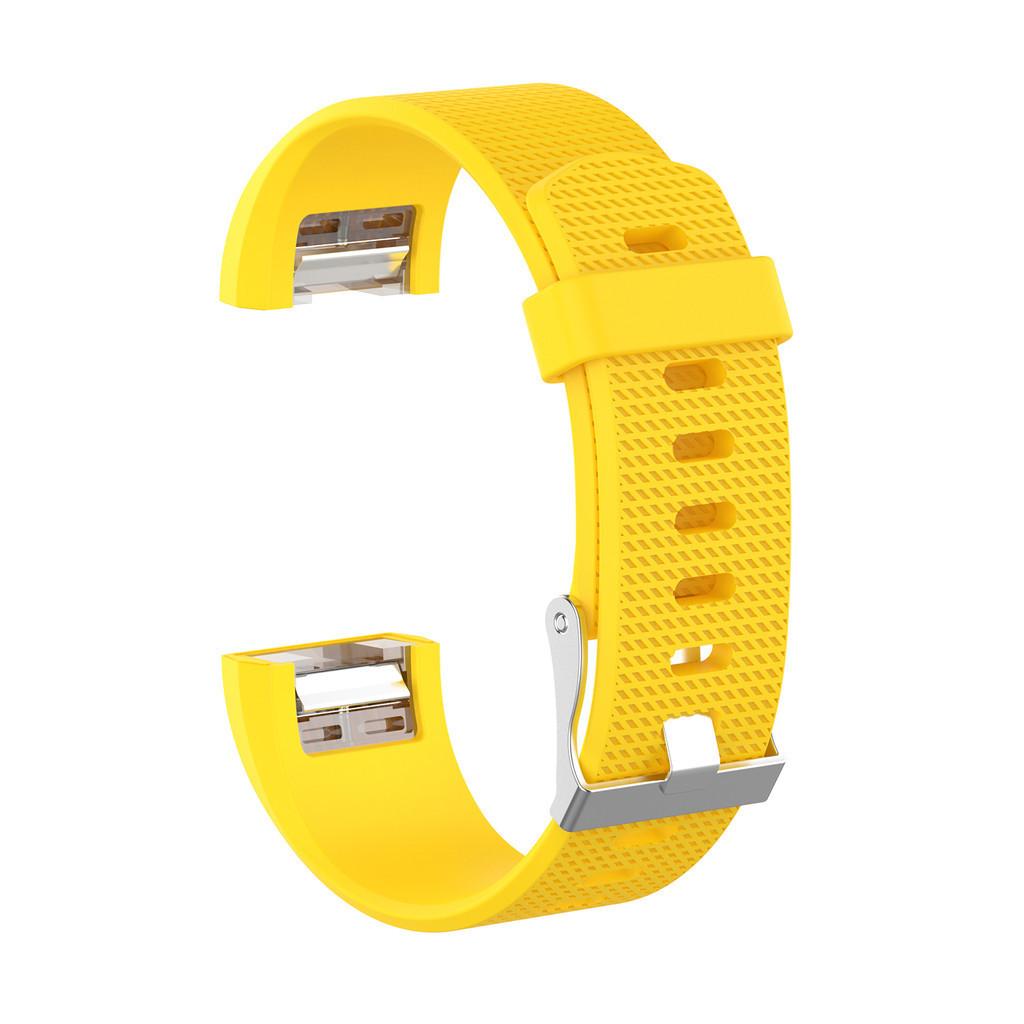 Pulseira Xadrez Compatível com Fitbit de Material de Silicone em Cores Múltiplas