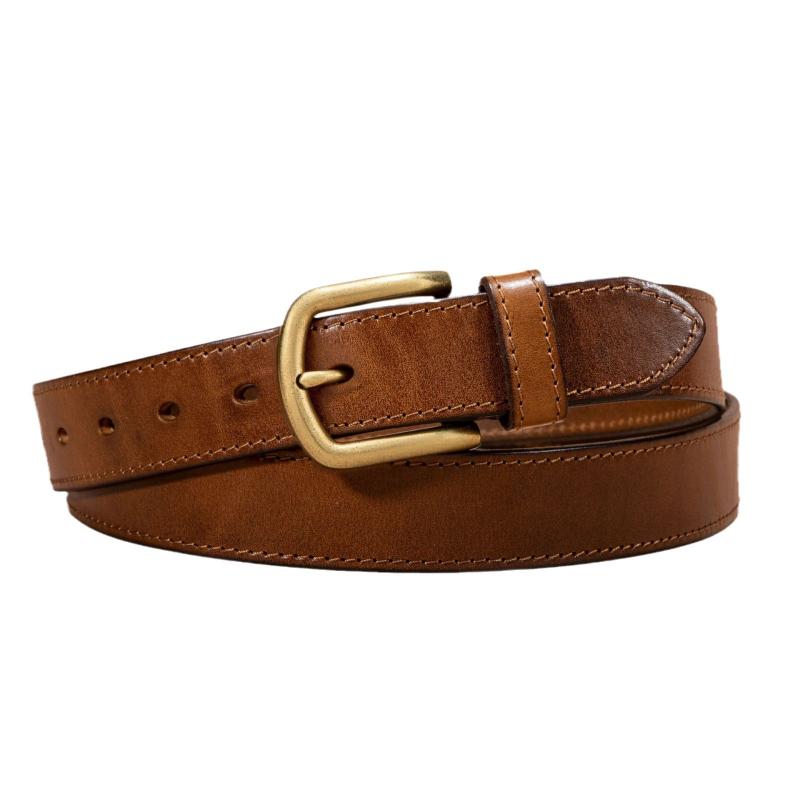 Trendy Personalized Leather Belt Men's Retro Pin Buckle Casual Versatile Men's Pants First Layer Cowhide Belt