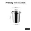 51/53/58mm Coffee Dosing Cup Sniffing Mug for Espresso Machine Wear Resistant Stainless Steel Coffee Dosing Cup Drop Shipping