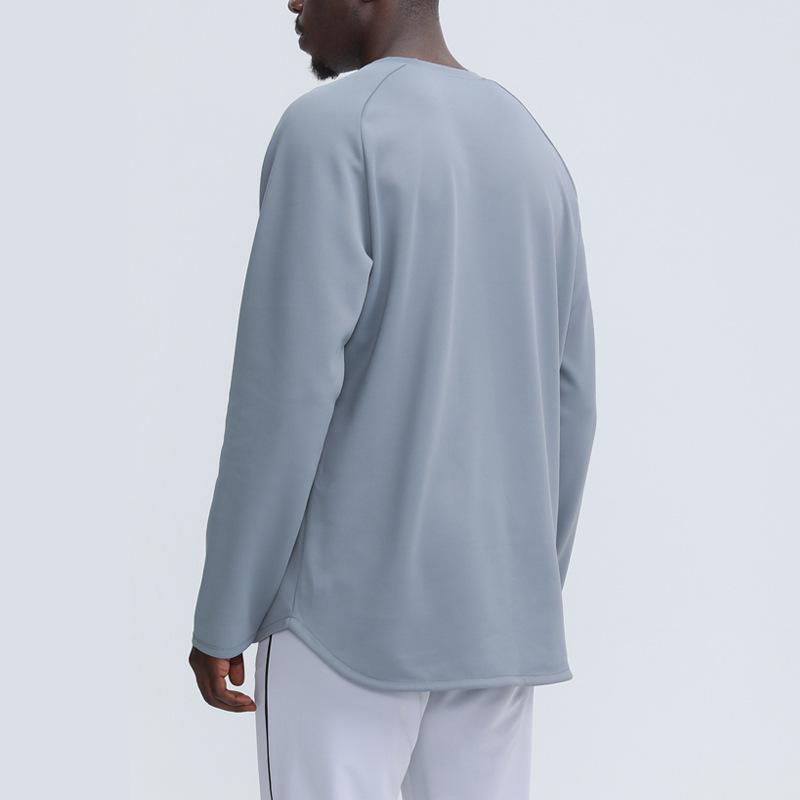 Men's Autumn/Winter Quick-Dry Sporty Sweatshirt - Long Sleeve Training & Running Tee