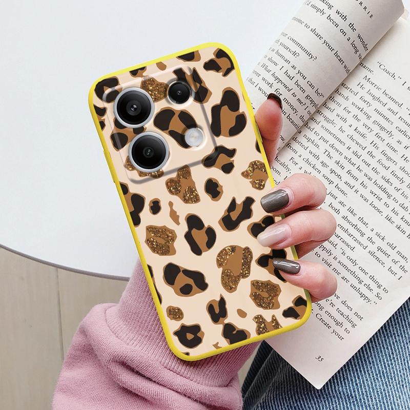 Case For Redmi Note 13 Pro 4G 5G Cute Heart Flower Back Cover Soft Silicone Matte Protective Fundas For Redmi Note13 Pro Bumper