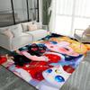 Schöne Kriegerin Sailor Moon 3D Teppich, Geeignet für Wohnzimmer, Schlafzimmer und andere Heimdekoration, Rutschfeste Fußmatte und Geschenkwahl.