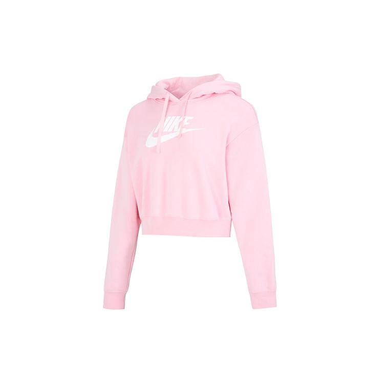 

Новое женское худи оверсайз с графикой Nike Sportswear Club Fleece, розовое DQ5851-690 L