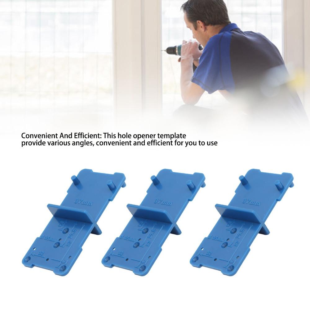 10 Pcs 28mm Diameter Hole Drilling Locator Template Cabinet Hinge Jig For Cabinet Making