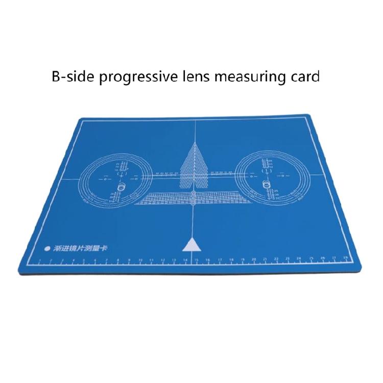 Dual-Sided Eyeglasses Test Pad Glasses Lesss Diameter/Glasses Frame Measure Pad