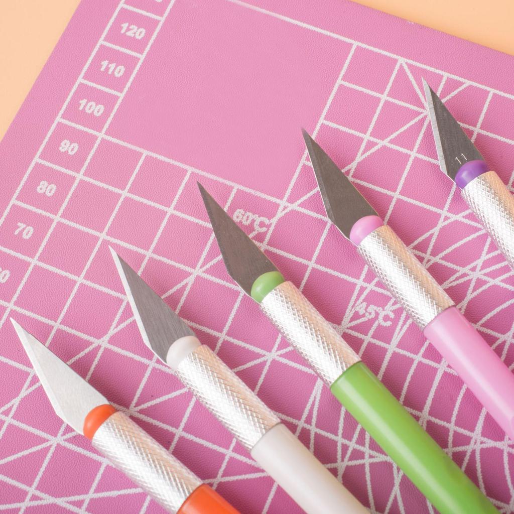 Handmade Carving Knife and Rubber Stamp Craft Cutter for Paper and Phone Film Engraving