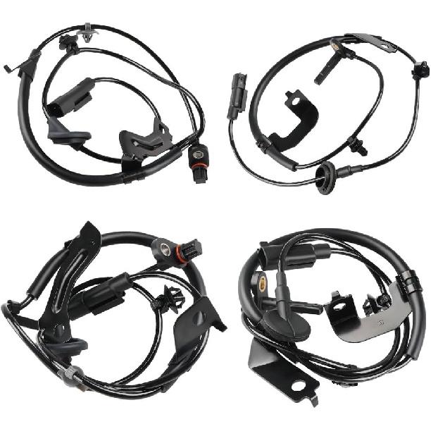4 Pcs ABS Wheel Speed Sensor Compatible with Dodge Caliber 2007 2008 2009 2010 2011 2012, Jeep Compass Patriot 2007 to 2016, Replacement for