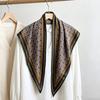 Spring and summer printed skirt women's triangle towel skirt curtain decorative belt towel stacked short skirt fart curtain new fashion