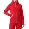 Women's Scuba Slim-fit Full Zip Fleece-lined Hooded Sweatshirt for Casual Sport & Yoga