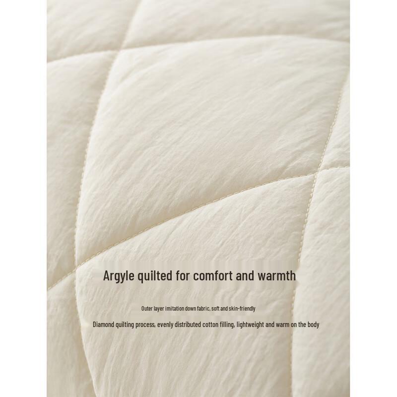 INMAN Damen Faux 2-teiliger gesteppter Strick Wintermantel