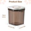Dry Food Storage Containers Airtight Food Storage Containers Milk Powder Box Stackable Bins Large Kitchen Organizer Pantry