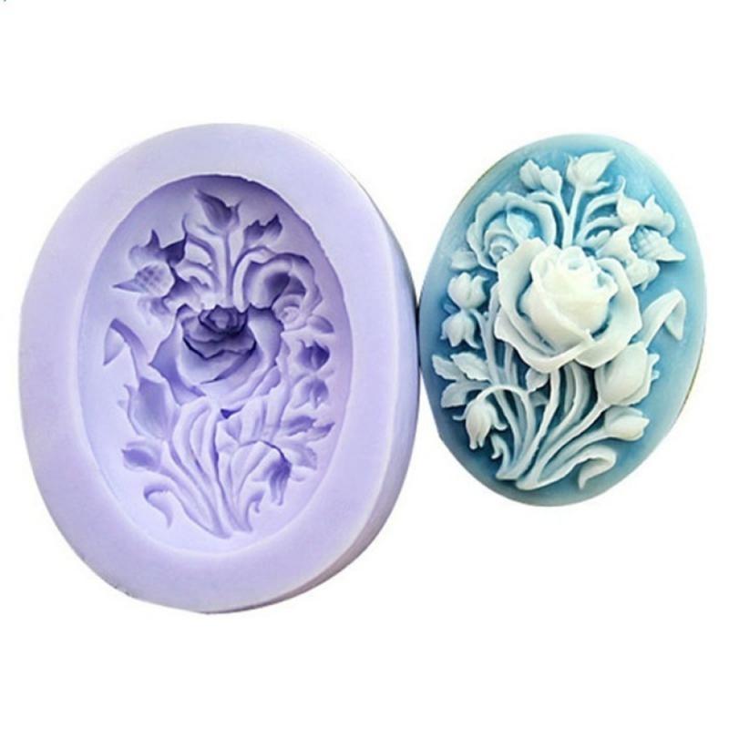 

1PC Random Color Cake Mold Reusable Silicone Mold Baking Tools Three-dimensional Shape Silica Gel Baking Mold Kitchen Gadgets