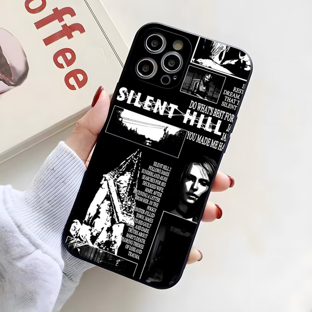 Silent Hill Game Phone Case For IPhone 17 Pro Max 16 15 14 Pro Max 13 11 X Xs Xr 8 7Plus Silicone Cover