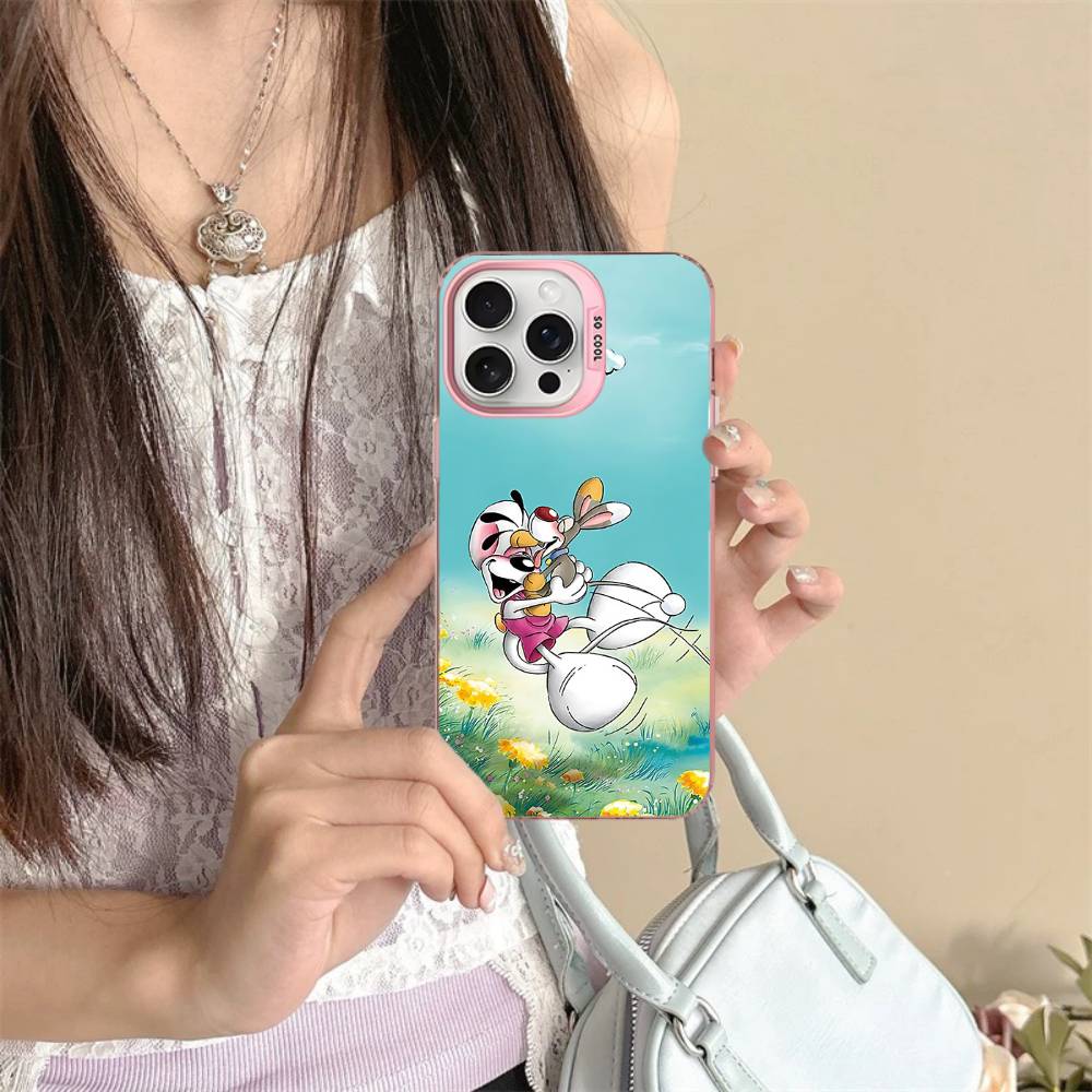 Cartoon D-Diddl Phone Case For IPhone 16 15 14 13 12 11 17 Pro MAX Plus Pro Matte Shockproof Cover