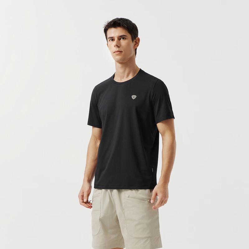 Tambor Men's Cotton-Feel Quick-Dry Short Sleeve Tee