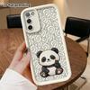 Phone Case: 2D Flat Samsung Galaxy A34 A35 M05 M06 S20 S22 S21 FE Plus 5G Protective Case, Panda Bie, Christmas and Halloween Gifts