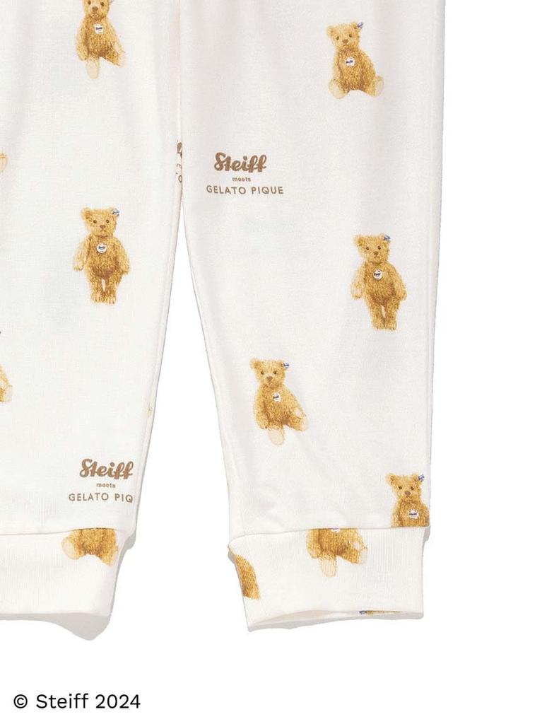 Gelato Pique Limited Edition Steiff Kids James Print Long Pants PKCP245465 CRM