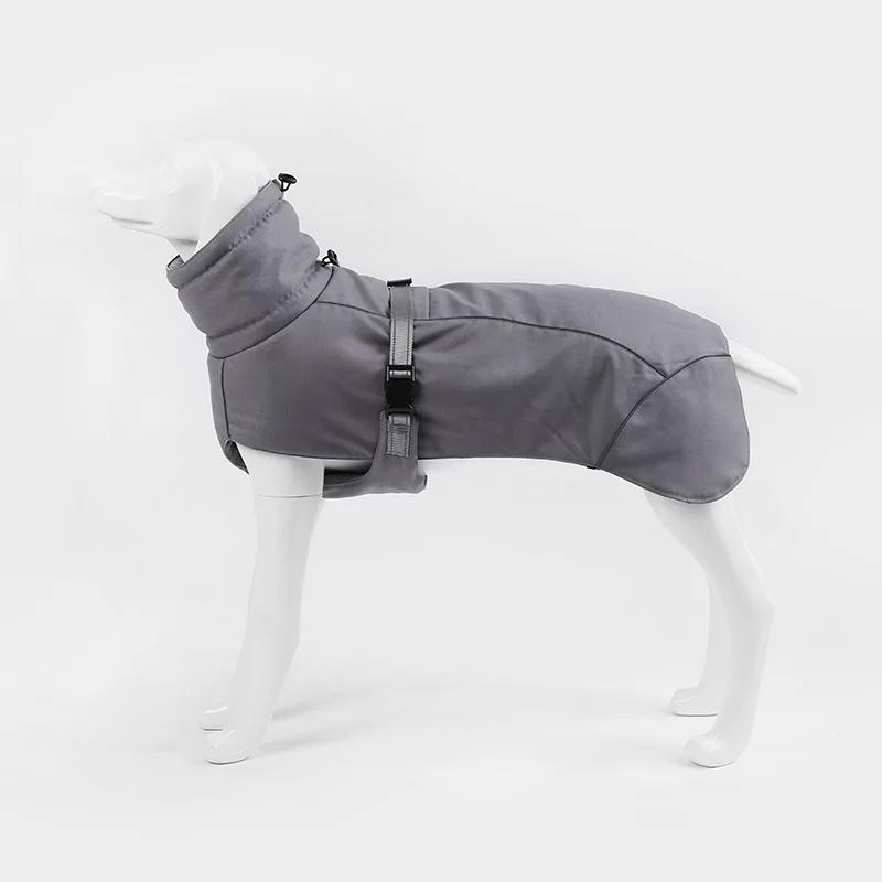 Fashionable Autumn and Winter Pet Clothing Warm Cotton Wrap Around the Belly Protective Reflective Cotton Clothing Dog Clothing