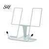 Book Holder for Office Use Foldable Iron Stand Adjustable with Non-Slip Base Portable Desktop book, Sheet Music & Study Stable