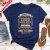 1996 Birthday Legend Women TShirt Cotton Short Sleeve Casual Fashion Summer Top Birthday Party Gift for The 30th Birthday