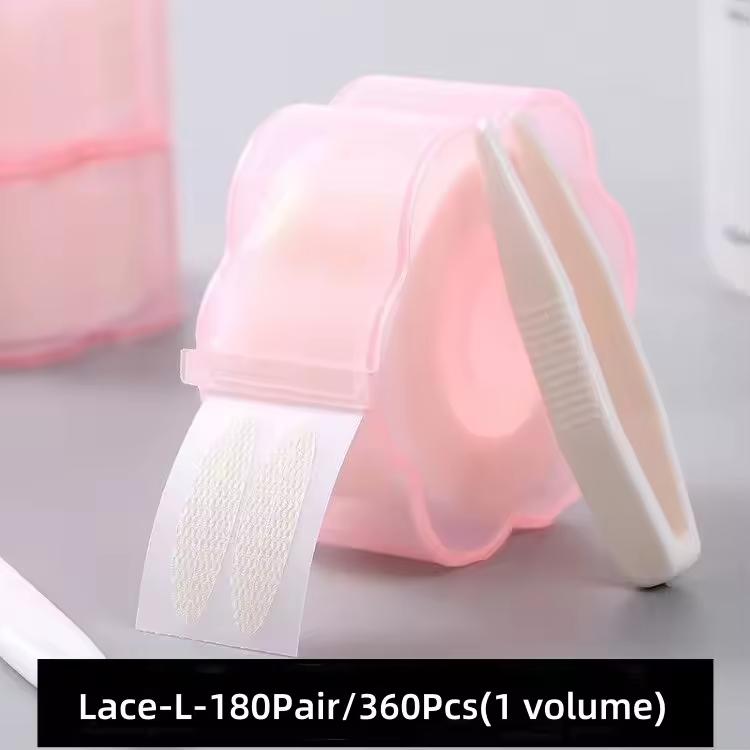 240Pcs Double Fold Eyelid Tape Sticker Lace Nature Clear Beige Stripe Self-adhesive Natural Eye Makeup Make Up With Tool New