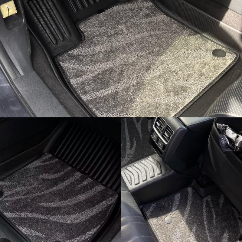 Waterproof, Eco-Friendly TPE Wear-Resistant Floor Mats for 2023-2025 Honda Civic Hatchback (RHD)