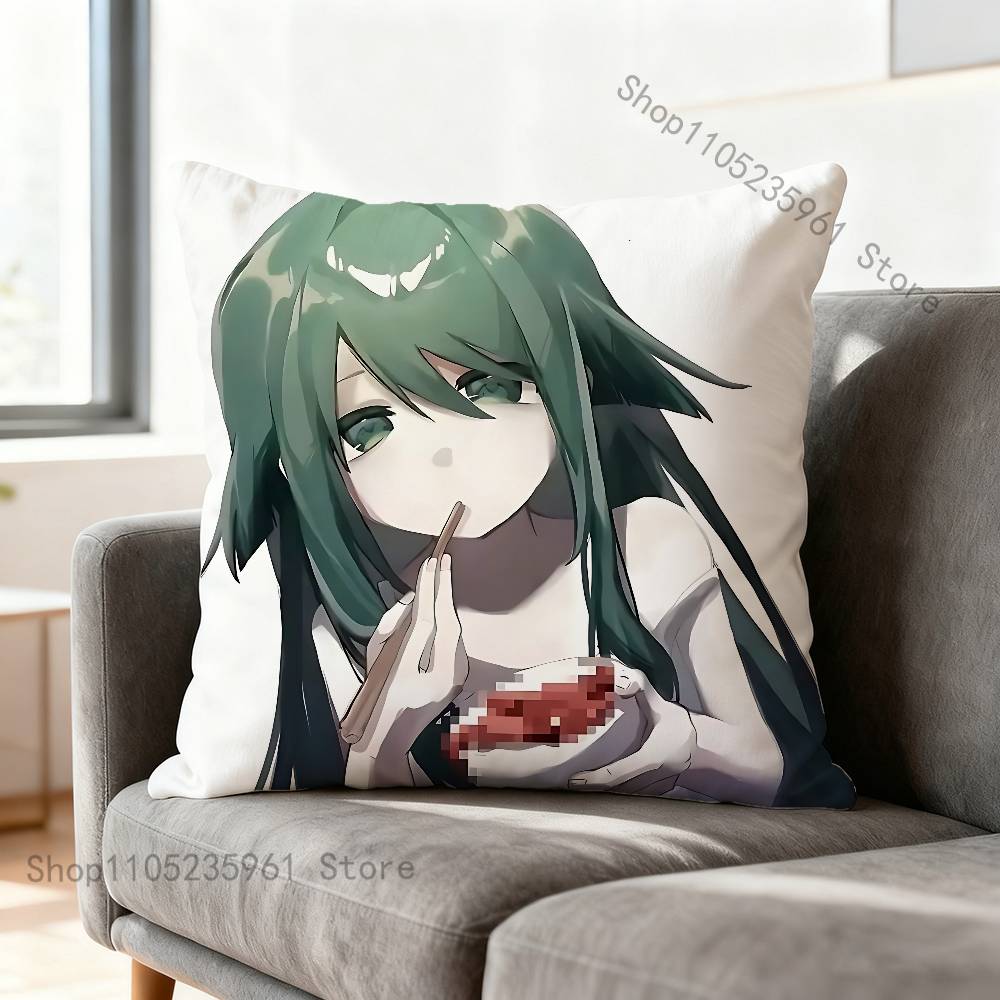 Saya No Uta The SSong of SSaya Pillowcase for Sofa Room Office Decor Printing Protector Cushion Cover Valentine gift Custom