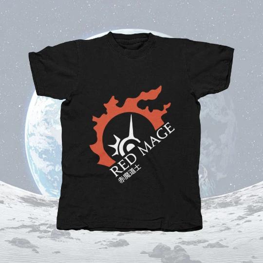 Red Mage - For Warriors of Light & Darkness FFXIV MMORPG Job T-Shirt 3XL